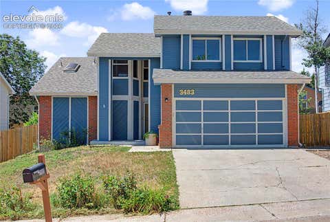 Photo of 3483 Mountainside Drive, Colorado Springs, CO 80918 (MLS # 8895479)