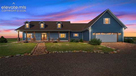 Photo of 23660 E Garrett Road, Calhan, CO 80808 (MLS # 8864587)