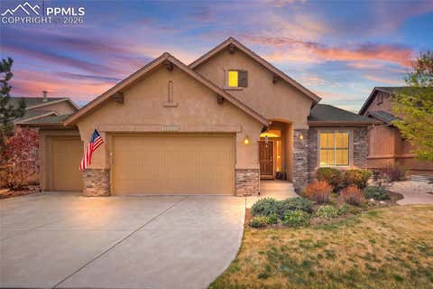 Photo of 13253 Crane Canyon Loop, Colorado Springs, CO 80921 (MLS # 6568640)