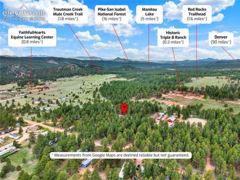 Tiny photo for 27638 Triple B Road, Woodland Park, CO 80863 (MLS # 6940465)