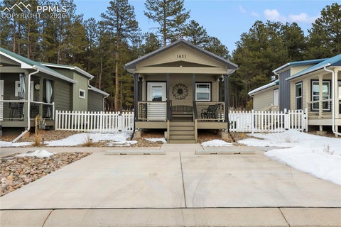 Photo of 1431 Calm Mountain Point, Woodland Park, CO 80863 (MLS # 6953955)