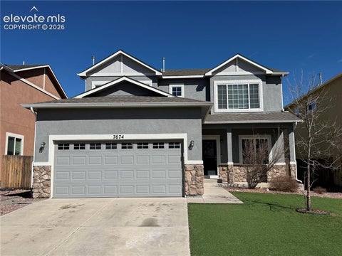 Photo of 7674 Dry Willow Way, Colorado Springs, CO 80908 (MLS # 9151276)