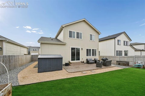 Tiny photo for 480 Indian Grass Street, Calhan, CO 80808 (MLS # 9272689)