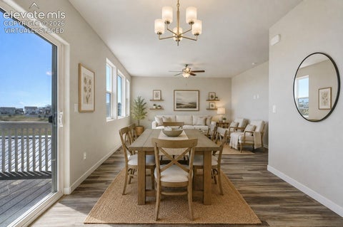 Tiny photo for 8289 Falling Rock Drive, Colorado Springs, CO 80925 (MLS # 9725503)