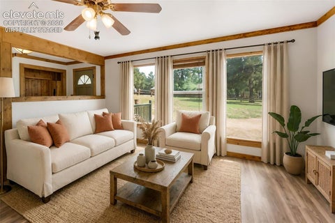 Tiny photo for 1850 Navajo Trail, Woodland Park, CO 80863 (MLS # 9627431)