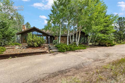 Photo of 580 Mills Ranch Road, Woodland Park, CO 80863 (MLS # 6274154)
