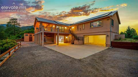Photo of 535 Rock Creek Mesa Road, Colorado Springs, CO 80926 (MLS # 9899522)