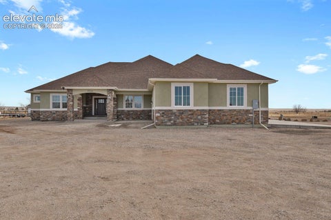 Photo of 2015 N Ellicott Highway, Calhan, CO 80808 (MLS # 3607858)