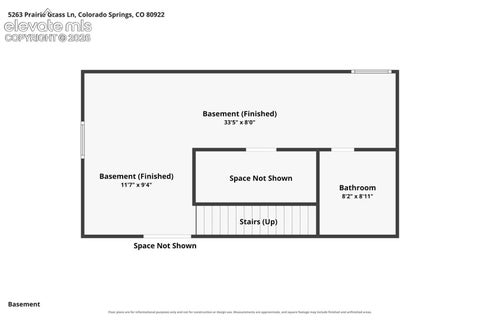 Tiny photo for 5263 Prairie Grass Lane, Colorado Springs, CO 80922 (MLS # 3458552)