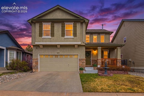 Photo of 4911 Turning Leaf Way, Colorado Springs, CO 80922 (MLS # 4028454)