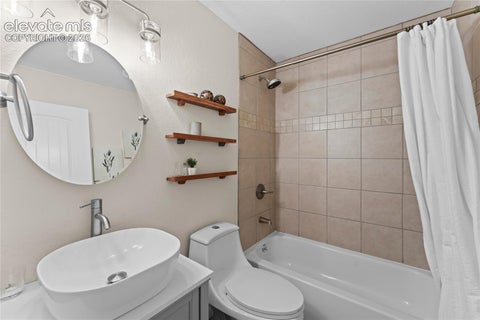 Tiny photo for 417 Coraline Street, Woodland Park, CO 80863 (MLS # 2577898)