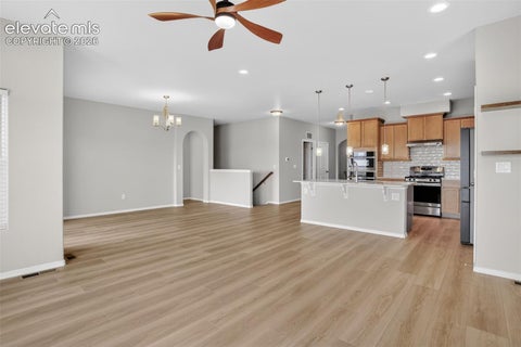 Tiny photo for 9347 Mayflower Gulch Way, Colorado Springs, CO 80927 (MLS # 7500580)