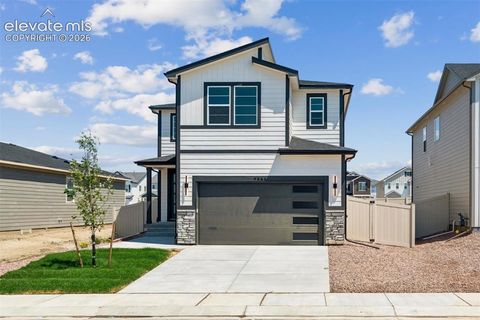 Photo of 7866 Buffalo Horn Drive, Colorado Springs, CO 80925 (MLS # 4053696)