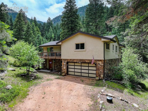 Photo of 5145 Neeper Valley Road, Manitou Springs, CO 80829 (MLS # 5331837)