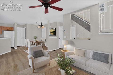 Tiny photo for 2932 Camino Cielo Court, Colorado Springs, CO 80920 (MLS # 1820776)