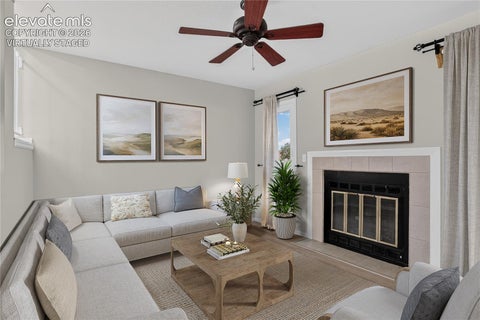 Tiny photo for 2932 Camino Cielo Court, Colorado Springs, CO 80920 (MLS # 1820776)