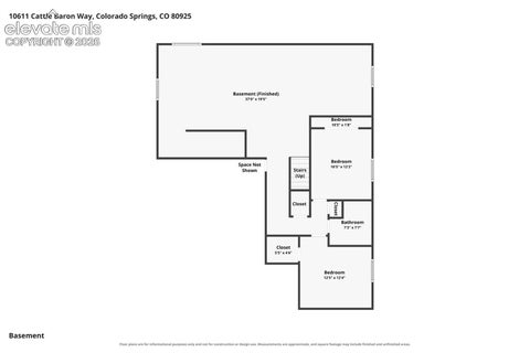 Tiny photo for 10611 Cattle Baron Way, Colorado Springs, CO 80925 (MLS # 5141374)