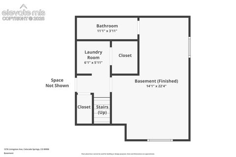 Tiny photo for 1276 Livingston Avenue, Colorado Springs, CO 80906 (MLS # 1628846)