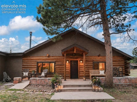 Tiny photo for 1100 Rampart Range Road, Woodland Park, CO 80863 (MLS # 7403928)