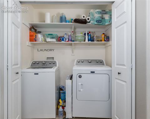 Tiny photo for 3868 Happy Jack Drive, Colorado Springs, CO 80922 (MLS # 9537393)