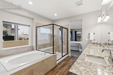 Tiny photo for 9833 Marble Canyon Way, Peyton, CO 80831 (MLS # 4378276)
