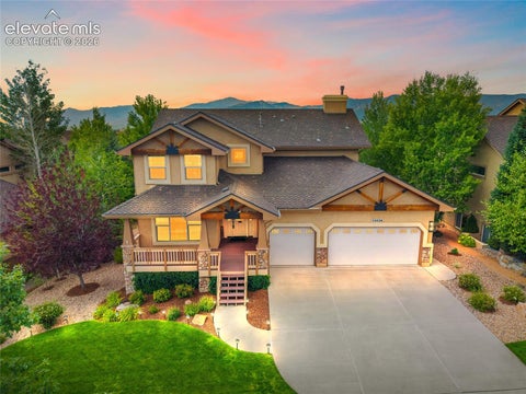 Photo of 13434 Crane Canyon Loop, Colorado Springs, CO 80921 (MLS # 6327601)
