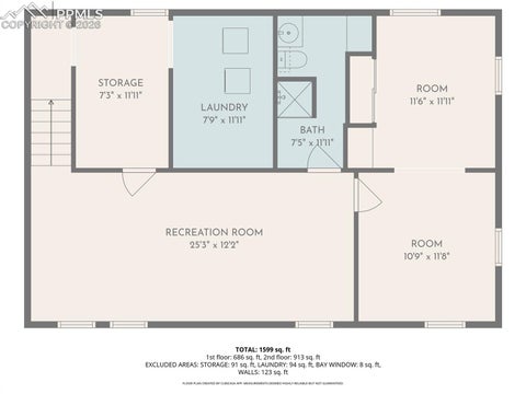 Tiny photo for 1413 Mears Drive, Colorado Springs, CO 80915 (MLS # 2805339)