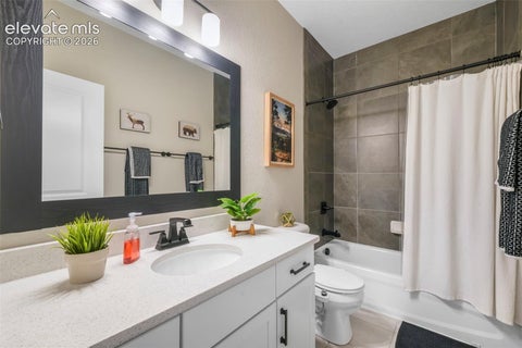 Tiny photo for 6059 Yallaly River Trail, Colorado Springs, CO 80924 (MLS # 9474843)