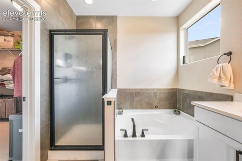 Tiny photo for 6059 Yallaly River Trail, Colorado Springs, CO 80924 (MLS # 9474843)
