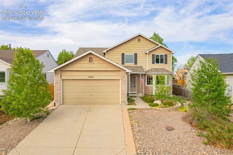 Tiny photo for 5663 Mesa Mountain Way, Colorado Springs, CO 80923 (MLS # 9242820)