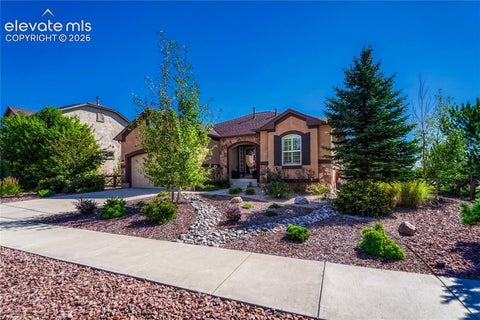Photo of 7163 Cottonwood Tree Drive, Colorado Springs, CO 80927 (MLS # 3941882)