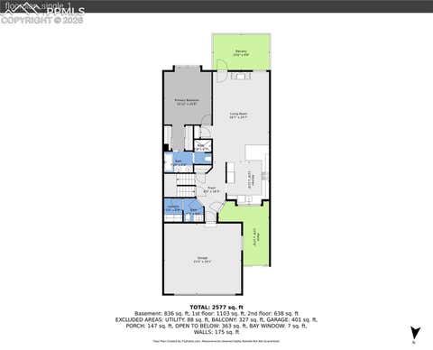 Tiny photo for 2866 Tenderfoot Hill Street, Colorado Springs, CO 80906 (MLS # 8869356)