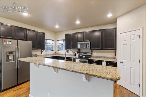 Tiny photo for 7886 Wagonwood Place, Colorado Springs, CO 80908 (MLS # 8632393)