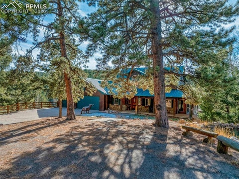 Tiny photo for 528 Mohawk Heights, Florissant, CO 80816 (MLS # 9606052)