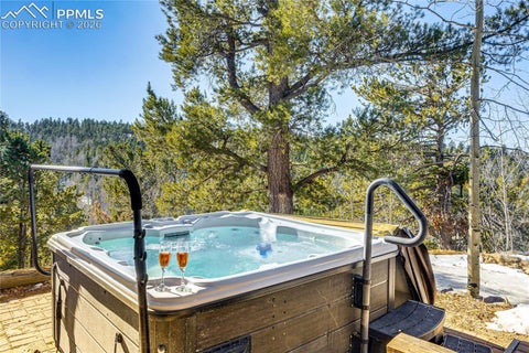 Tiny photo for 528 Mohawk Heights, Florissant, CO 80816 (MLS # 9606052)