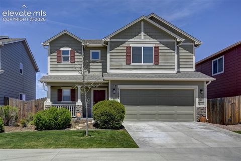 Photo of 11522 Moonrock Heights, Peyton, CO 80831 (MLS # 7458407)