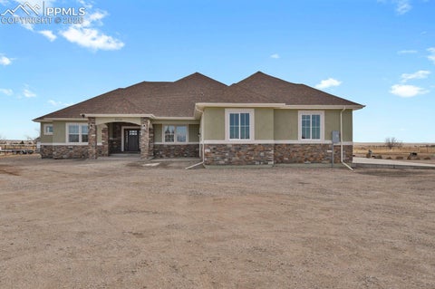 Photo of 2015 N Ellicott Highway, Calhan, CO 80808 (MLS # 2384553)