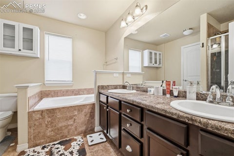 Tiny photo for 6186 Pilgrimage Road, Colorado Springs, CO 80925 (MLS # 8996658)