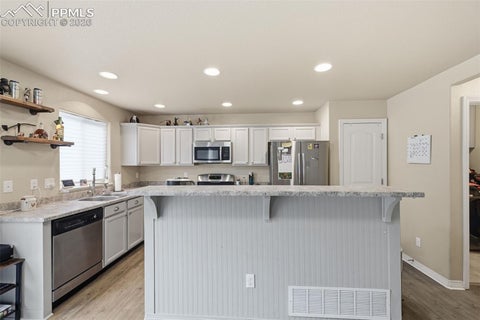 Tiny photo for 6186 Pilgrimage Road, Colorado Springs, CO 80925 (MLS # 8996658)