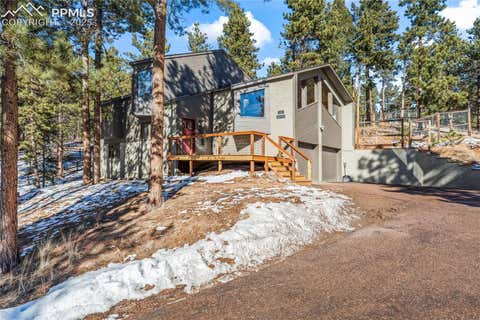 Photo of 192 Ridge Drive, Woodland Park, CO 80863 (MLS # 7127385)