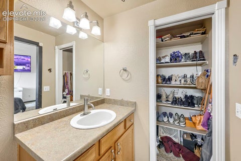 Tiny photo for 1447 Madison Ridge Heights #D, Colorado Springs, CO 80904 (MLS # 4851092)
