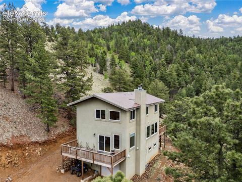 Photo of 3043 County Road 1, Cripple Creek, CO 80813 (MLS # 3921835)