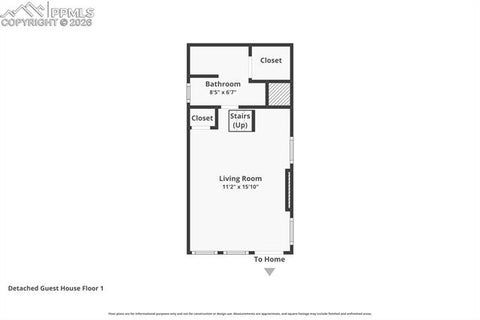Tiny photo for 619 N Cedar Street, Colorado Springs, CO 80903 (MLS # 3692775)