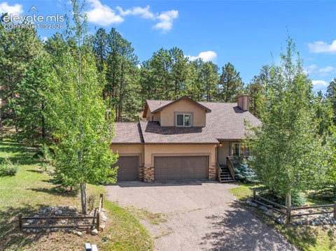 Photo of 625 Sun Valley Drive, Woodland Park, CO 80863 (MLS # 6853426)