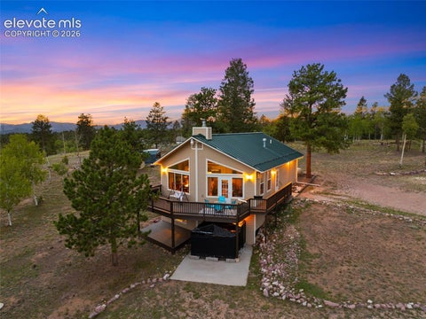 Photo of 55 Crystal Peak Drive, Lake George, CO 80827 (MLS # 4587333)