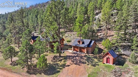 Tiny photo for 89 Ranch View Road, Florissant, CO 80816 (MLS # 8026258)