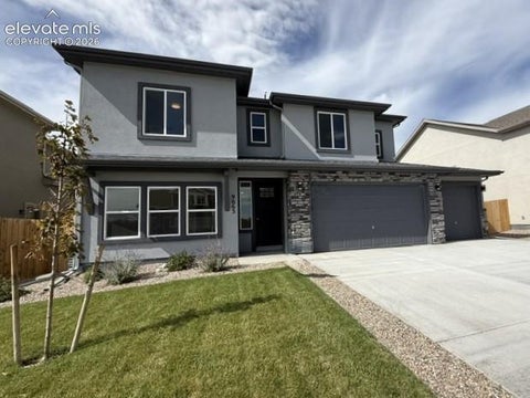 Photo of 9063 Peaceful Valley Road, Colorado Springs, CO 80925 (MLS # 7065839)