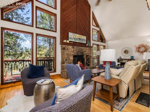 Tiny photo for 951 Kings Crown Road, Woodland Park, CO 80863 (MLS # 4902103)