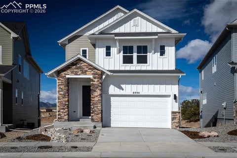 Photo of 8990 Frolic View, Colorado Springs, CO 80924 (MLS # 1839015)
