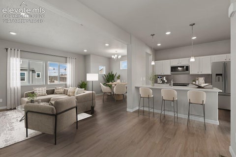 Tiny photo for 1876 Wildland Heights, Colorado Springs, CO 80910 (MLS # 6372310)